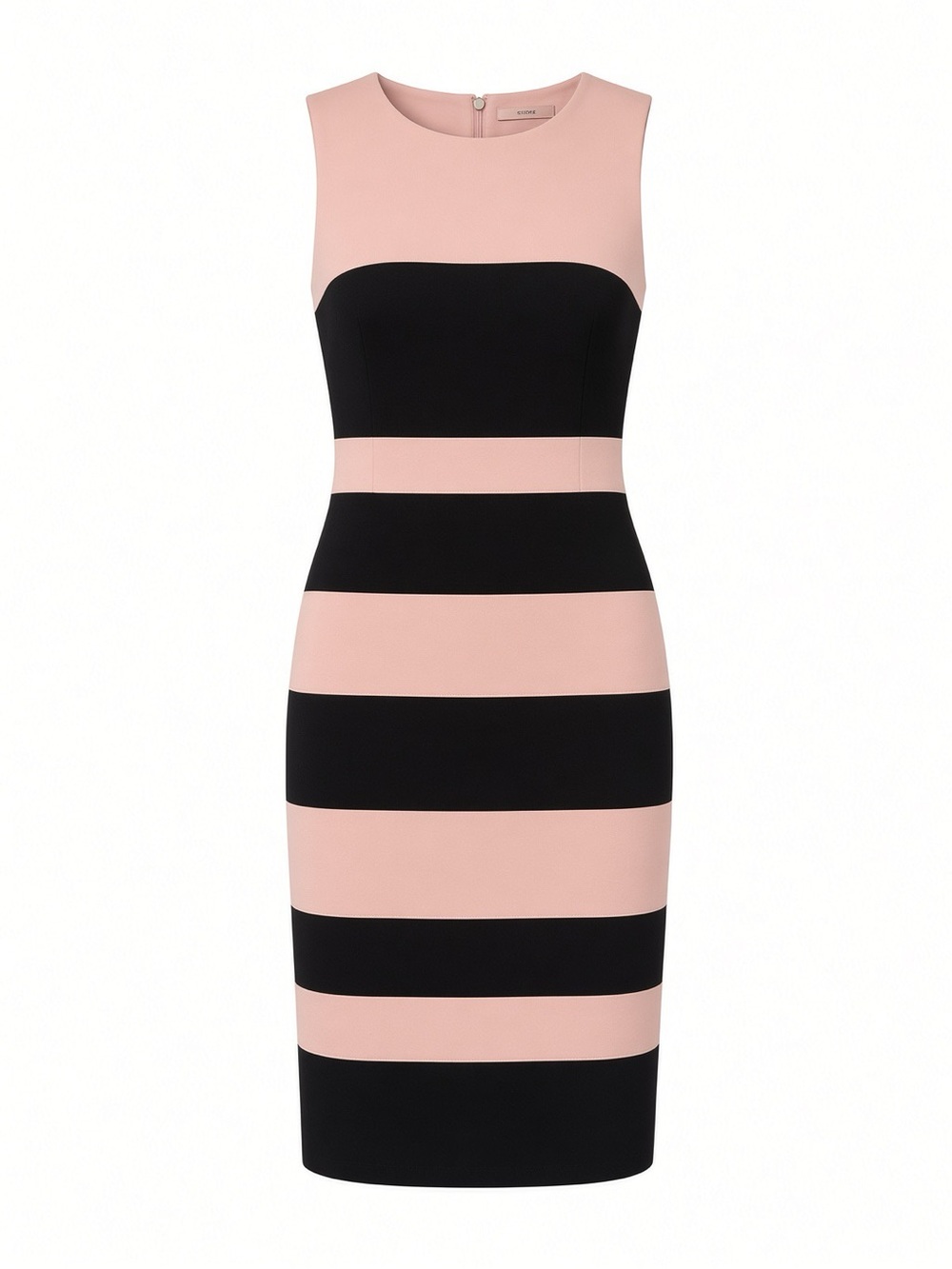 Tommy Hilfiger black and pink horizontal striped dress, 8. New w/o tags